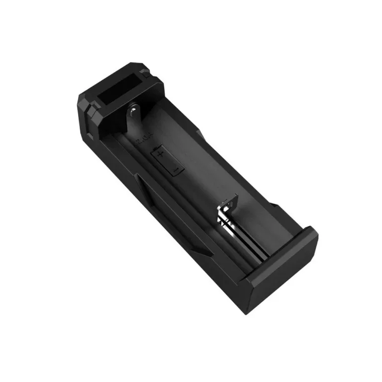 XTAR SC1 USB-C ühe pesa Li-Ion akulaadija 18650 akudele, LED-indikaatoriga, must