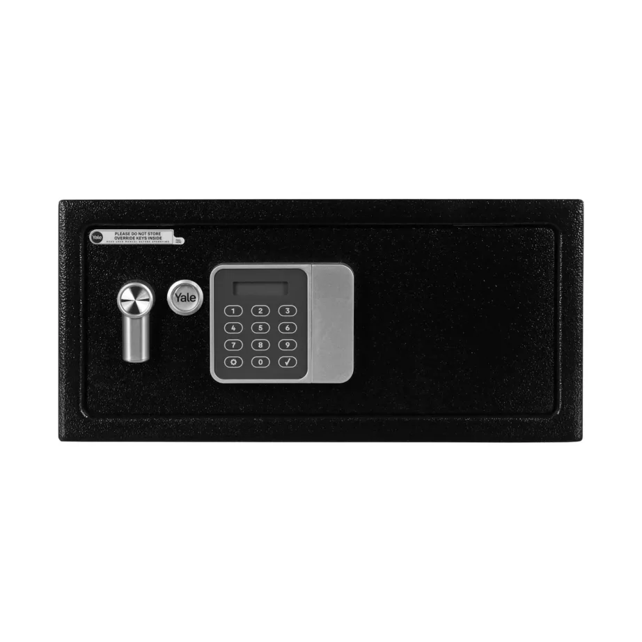 Yale YLG/200/DB2 24L terasest must vabaltseisev seif väikese elektroonika ja sülearvuti jaoks – 6