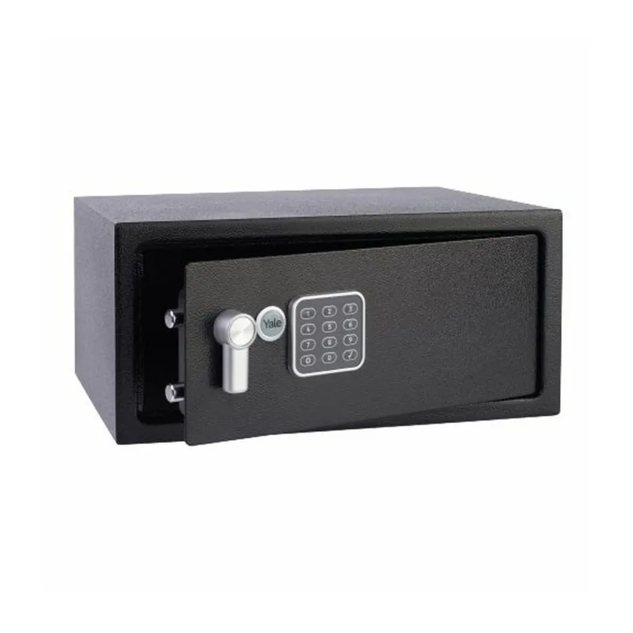Yale YLV/200/DB2 24L must terasest vaba­seisev seif elektroonilise koodlukuga, 43x25x20 cm, põranda/seina paigaldus – 3