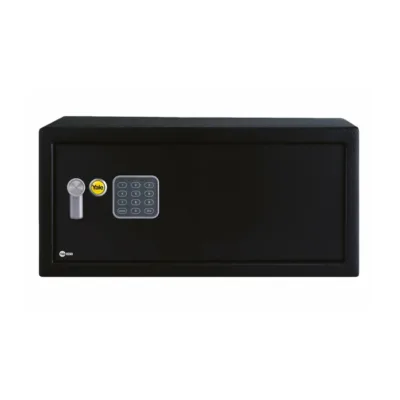 Yale YLV/200/DB2 24L must terasest vaba­seisev seif elektroonilise koodlukuga, 43x25x20 cm, põranda/seina paigaldus