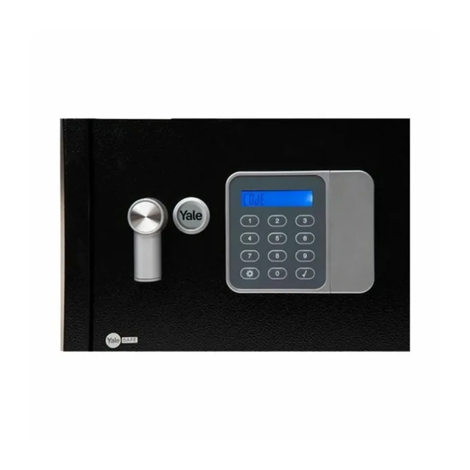 Yale YSG/250/DB2 16L terasest must vaba seisev kombilukuga seif, 35x25x25 cm, põranda/seina paigaldus – 4