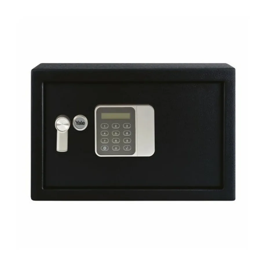 Yale YSG/250/DB2 16L terasest must vaba seisev kombilukuga seif, 35x25x25 cm, põranda/seina paigaldus