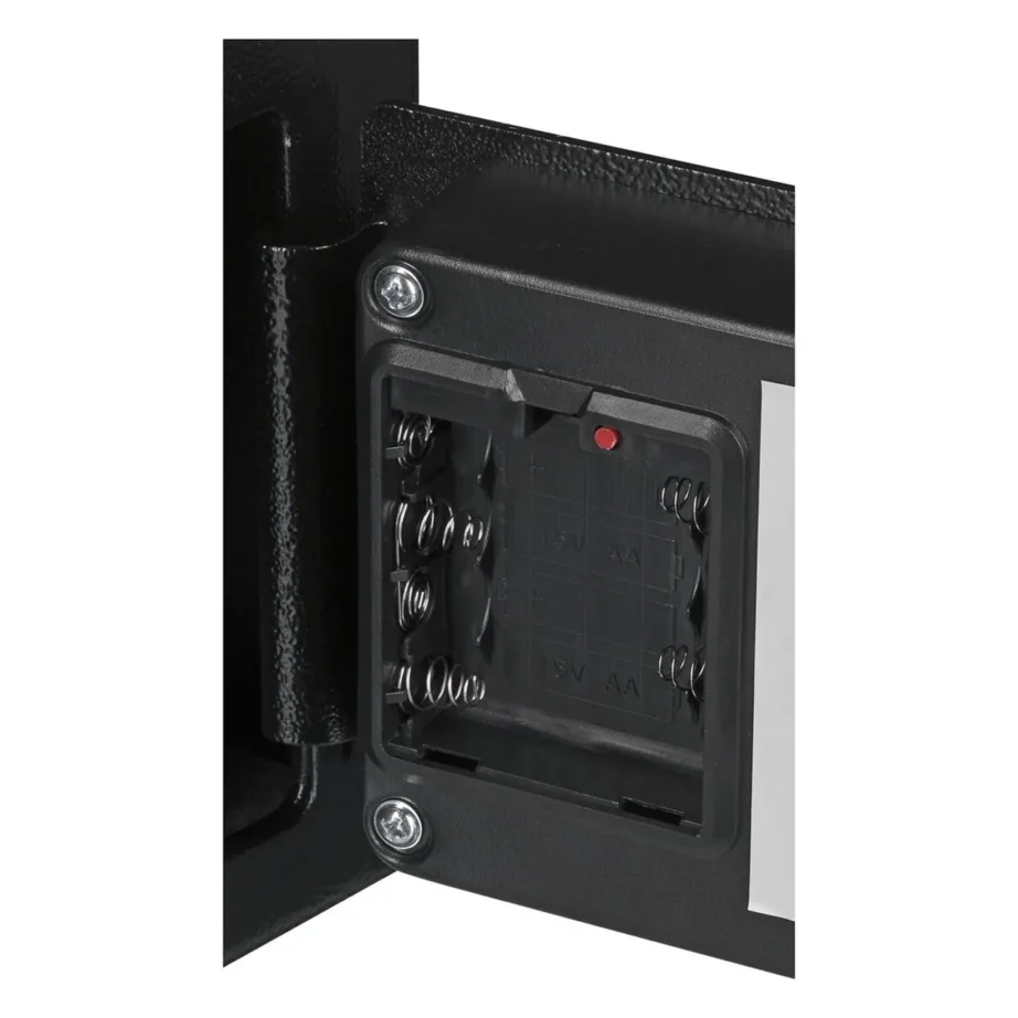 Yale YSV/170/DB2 3,8L terasest must elektroonilise koodlukuga vabaltseisev seif ehte, võtmete ja kellade hoiustamiseks, 170x230x170 mm – 10