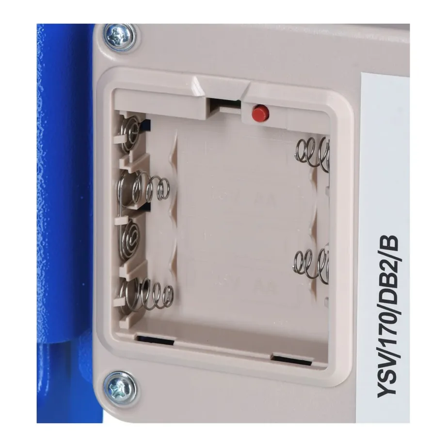 Yale YSV/170/DB2/B 3,8 l sinine terasest põrandale/seinale paigaldatav seif kombinatsioonlukuga ehetele ja võtmetele – 5