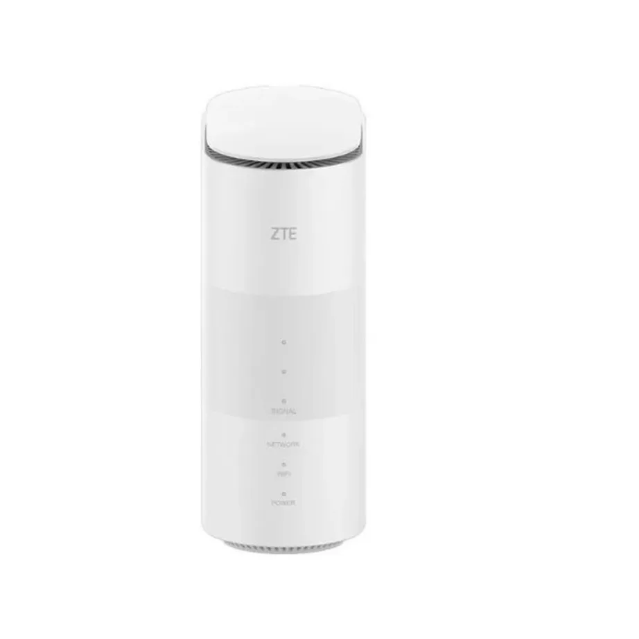 ZTE G5B valge 124x70x182 mm Wi-Fi 6 triband juhtmevaba ruuter, 12 sisemist antenni, 2x LAN, 3400 Mbit/s