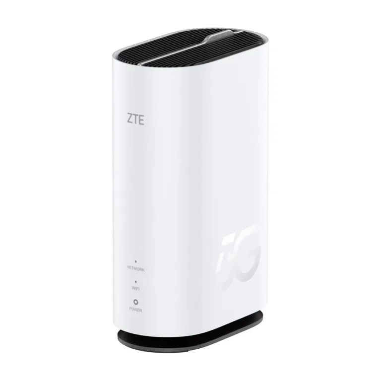 ZTE G5C valge 5G/4G Wi-Fi 6 kahesageduslik ruuter, sisseehitatud antenn, 2x RJ45, NanoSIM