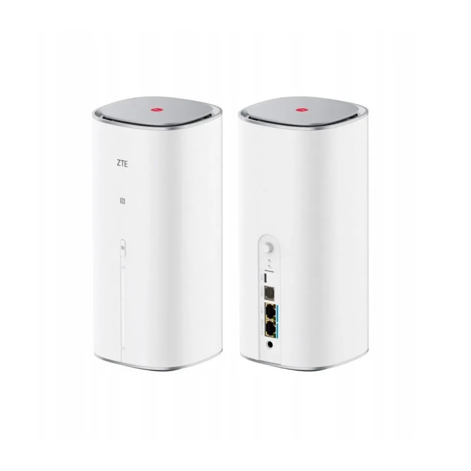 ZTE MC8512 G5 Ultra 5G Wi-Fi 7 ruuter, 2x RJ-45 LAN, sisemine antenn, must, SIM-kaardipesa – 3