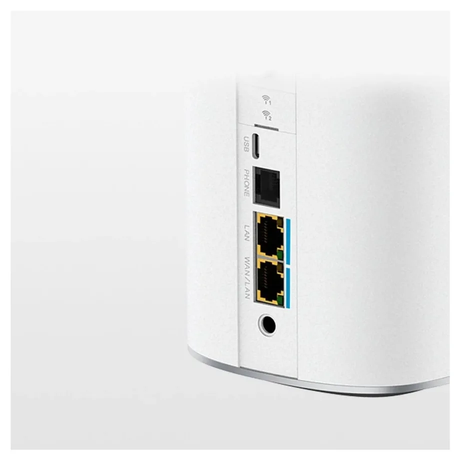 ZTE MC8512 G5 Ultra 5G Wi-Fi 7 ruuter, 2x RJ-45 LAN, sisemine antenn, must, SIM-kaardipesa – 5