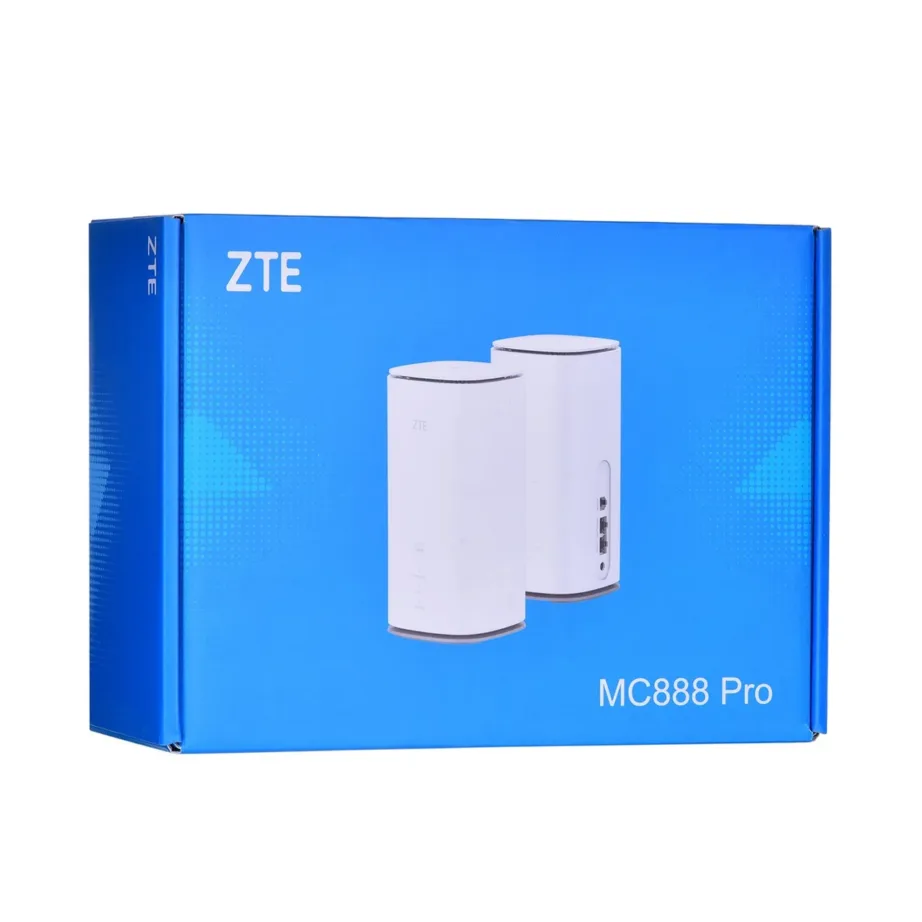 ZTE MC888 Pro 5G 5400 Mbit/s valge ruuter Wi-Fi 6, 124x70x182 mm siseruumidesse – 3