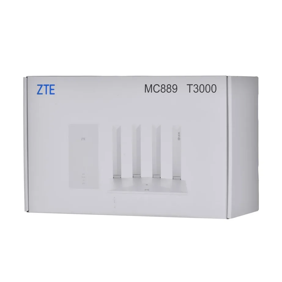 ZTE MC889+T3000 5G LTE välisantenniga Wi-Fi 6 ruuteri komplekt, 4 antenni, 160 MHz, 128 kasutajat, IP65, valge - 14