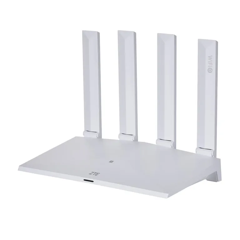 ZTE MC889+T3000 5G LTE välisseade ja WiFi 6 ruuteri komplekt, 4 antenni, IP65, 2,4/5 GHz, valge, kuni 128 kasutajat