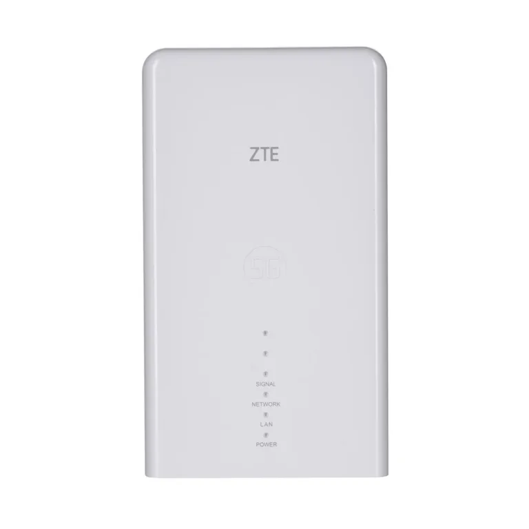 ZTE MC889+T3000 5G LTE välisseade ja WiFi 6 ruuteri komplekt, 4 antenni, IP65, 2,4/5 GHz, valge, kuni 128 kasutajat