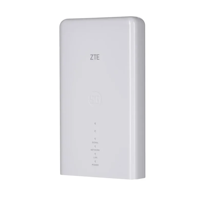 ZTE MC889+T3000 5G LTE välisseade ja WiFi 6 ruuteri komplekt, 4 antenni, IP65, 2,4/5 GHz, valge, kuni 128 kasutajat