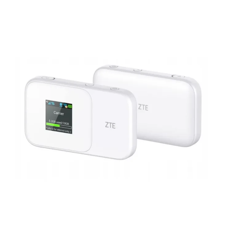 ZTE MF986D valge LTE Cat.12/13 3000 mAh akuga mobiilne NanoSIM Wi-Fi 5 ruuter, 107x63x14 mm