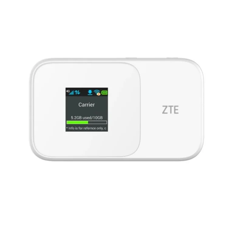 ZTE MF986D valge LTE Cat.12/13 3000 mAh akuga mobiilne NanoSIM Wi-Fi 5 ruuter, 107x63x14 mm