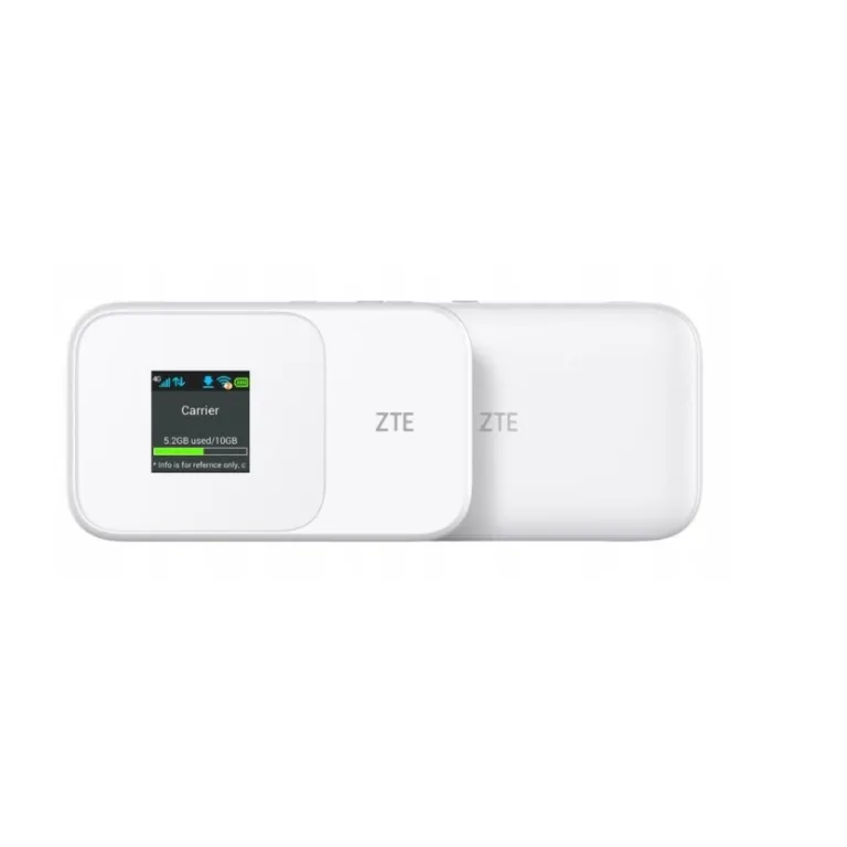 ZTE MF986D valge LTE Cat.12/13 3000 mAh akuga mobiilne NanoSIM Wi-Fi 5 ruuter, 107x63x14 mm
