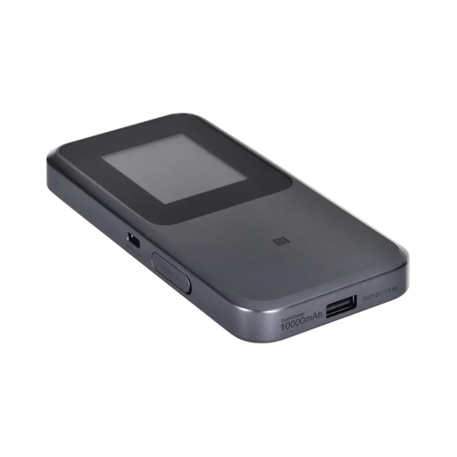 ZTE MU5120 Dark Grey 5G Wi-Fi 6 mobiilne ruuter, 9800 mAh aku, 2,4” puuteekraan, kuni 64 kasutajale – 2