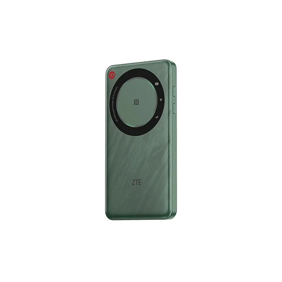ZTE U30 Air roheline 5G/4G Wi-Fi ruuter akutoitega, 867 Mbit/s, 140×72,8×12,5 mm, kuni 10 kasutajale