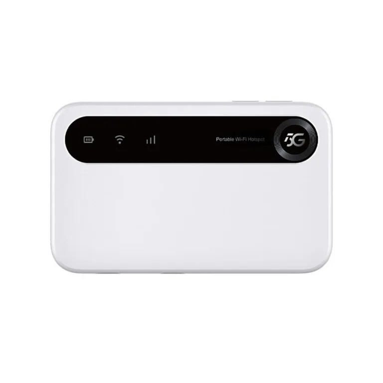 ZTE U50 5G valge mobiilne Wi-Fi ruuter, Wi-Fi 6, 4500 mAh aku, kuni 32 seadmele, USB-C, nano/eSIM