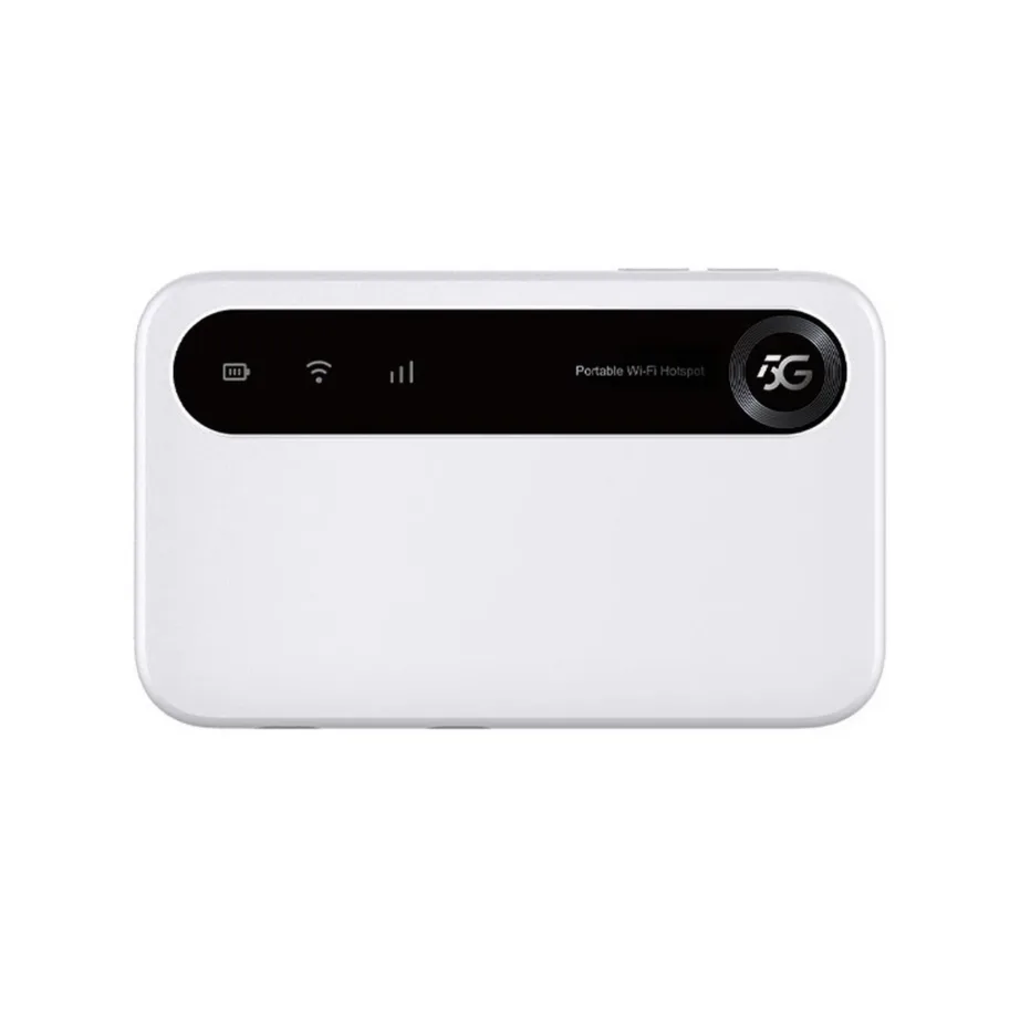 ZTE U50 5G valge mobiilne Wi-Fi ruuter, Wi-Fi 6, 4500 mAh aku, kuni 32 seadmele, USB-C, nano/eSIM – 2