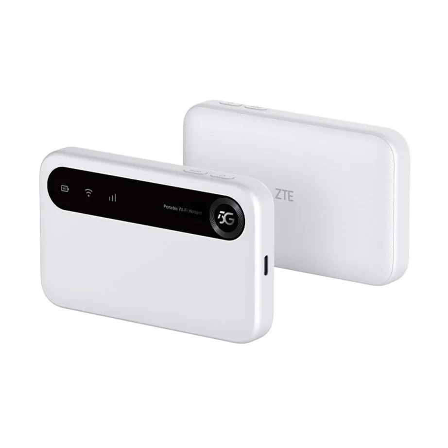 ZTE U50 5G WiFi6 valge mobiilne ruuter akuga, NanoSIM, kuni 32 seadmele, 118x72x18 mm – 3