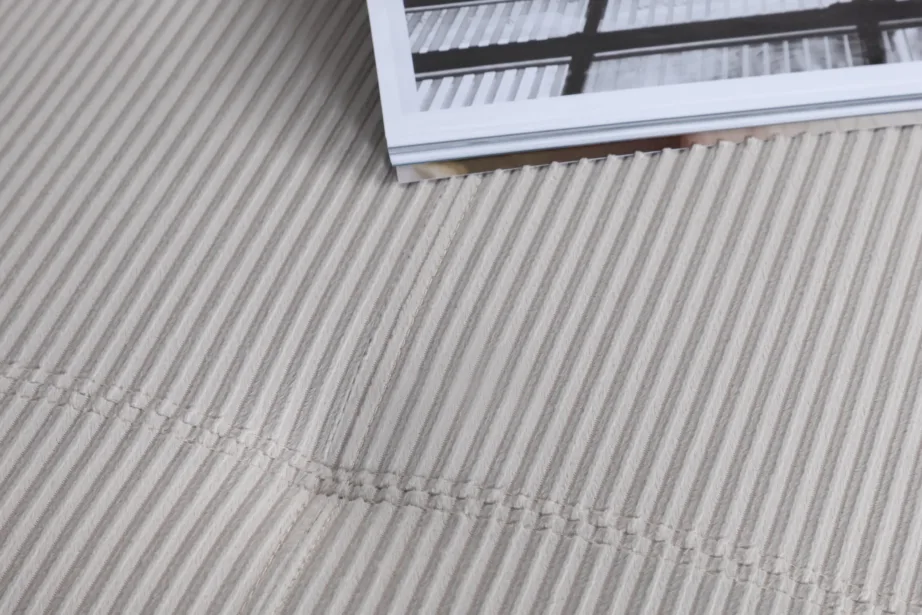 Bodil beež lahtikäiv manchesterkangast diivanvoodi mustade terasjalgadega, 15549-995 – 15