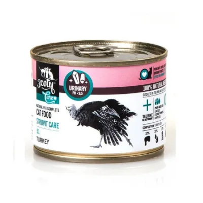 3COTY 51 Turkey Struvite Care 180g märgtoit täiskasvanud kassidele kuseteede kaitseks