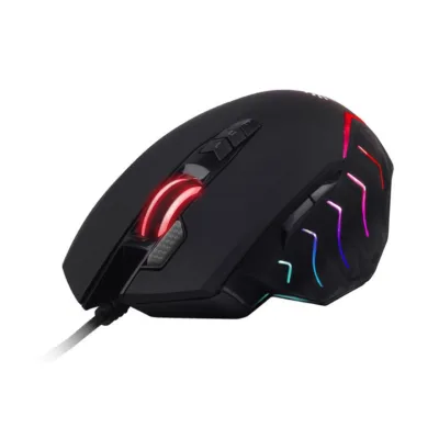 A4Tech Bloody J95S Stone must USB mängurihiir, 8000 DPI, 1 ms reageerimisaeg, 9 nuppu, 131x78x43 mm, valgustusega, paremakäeline