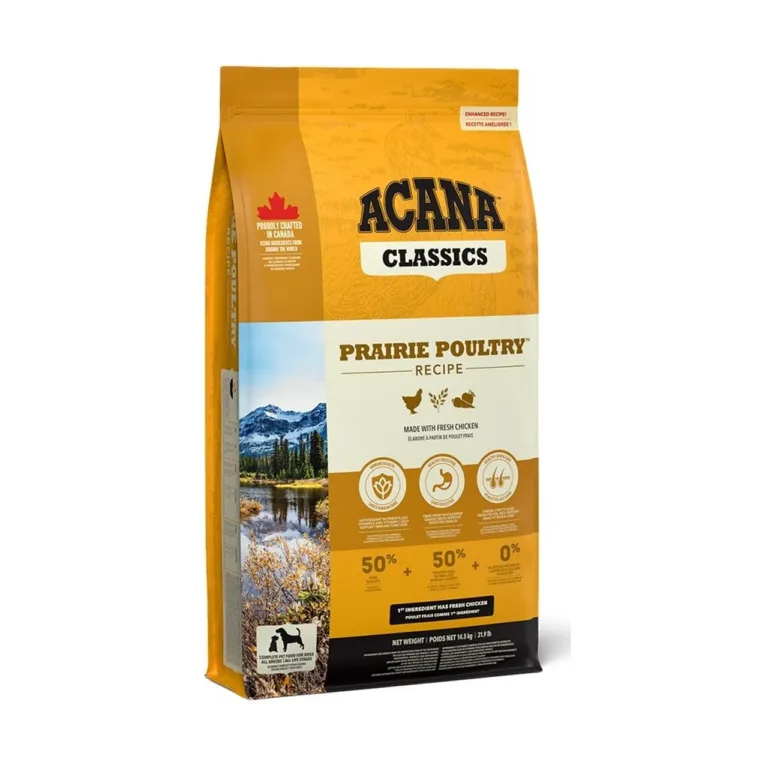 ACANA Classics Prairie Poultry 14,5kg gluteenivaba kanaliha kuivtoit täiskasvanud koertele