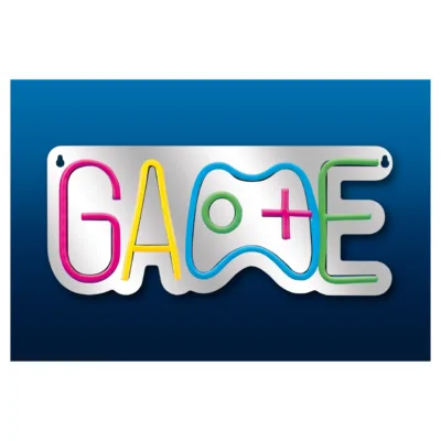 Activejet AJE-NEON GAME 300x130 mm 5W USB mitmevärviline LED seinavalgusti siseruumidesse
