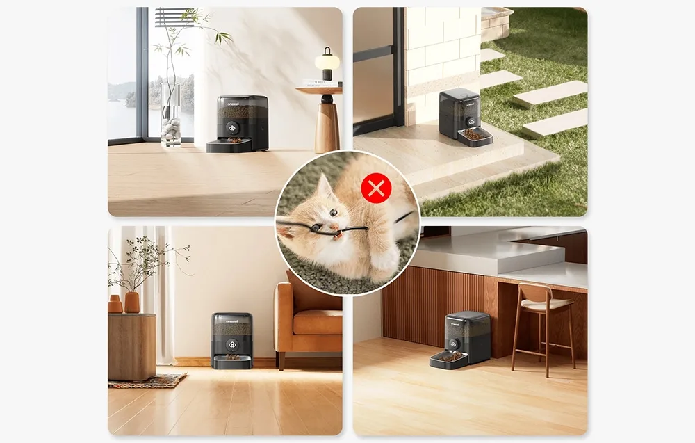 Juhtmevabalt töötav kompaktne söötur