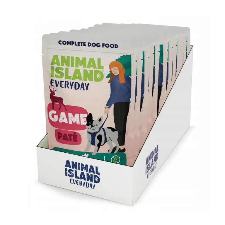 ANIMAL ISLAND Everyday Game 10x150g gluteeni- ja sojavaba märgtoit ulukilihaga täiskasvanud koertele