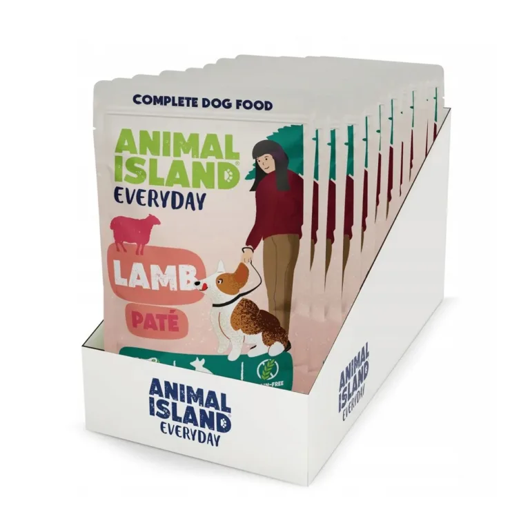 ANIMAL ISLAND Everyday Lamb 10x150g teraviljavaba märgtoit täiskasvanud koertele