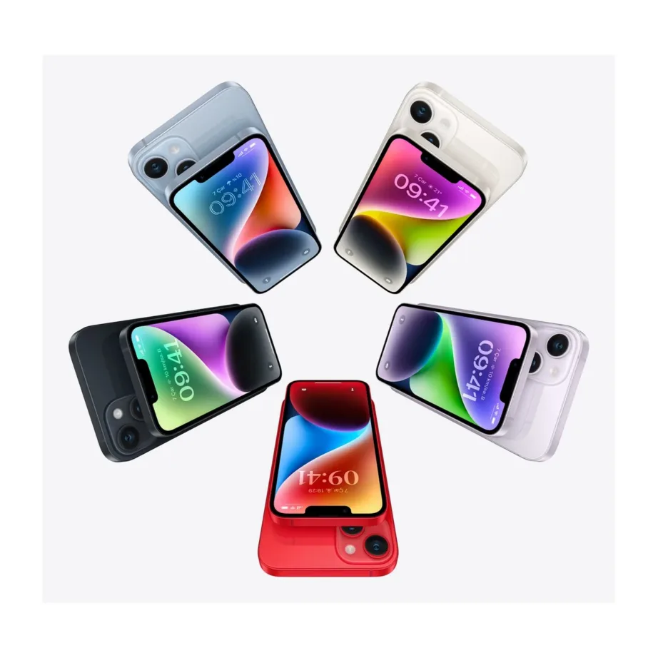 Apple iPhone 14 MPVN3HX/A 128 GB sinine 6,1″ OLED-ekraaniga Dual SIM 5G nutitelefon – 5