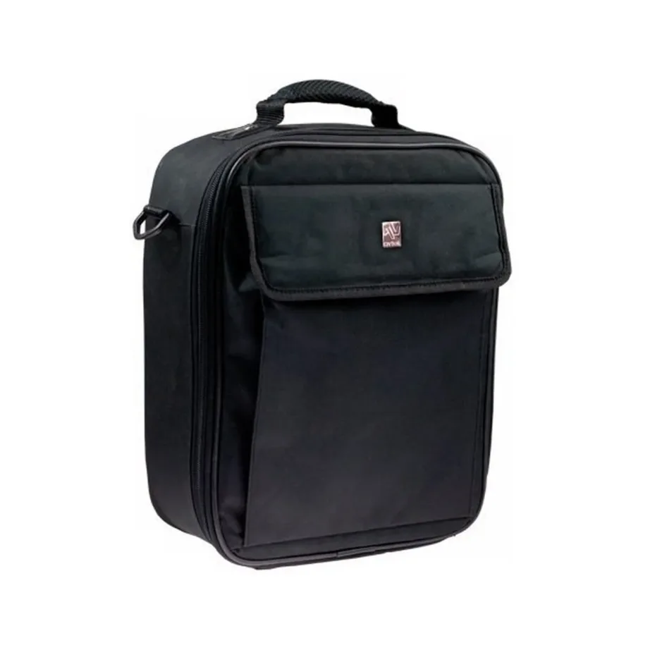 Avtek Bag+ 270x110x350 mm must nailonist projektorikott välitasku ja õlarihmaga