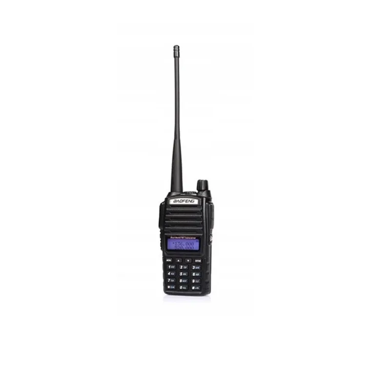 Baofeng UV-82 HTQ 5W 2800mAh USB-C must kahebandiline raadiosaatja VOX-funktsiooni ja FM-raadioga