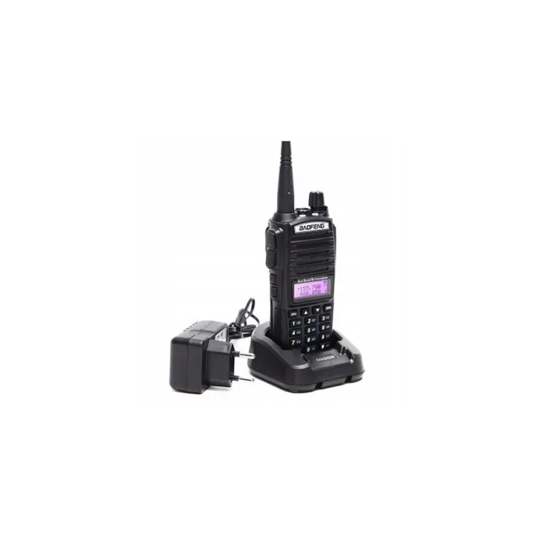 Baofeng UV-82 HTQ 5W 2800mAh USB-C must kahebandiline raadiosaatja VOX-funktsiooni ja FM-raadioga