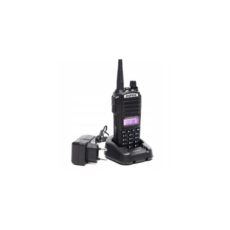 Baofeng UV-82 HTQ 5W 2800mAh USB-C must kahebandiline raadiosaatja VOX-funktsiooni ja FM-raadioga – 5