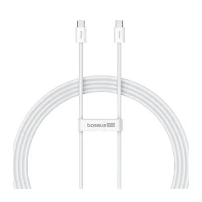 Baseus Superior P10365200211-01 2 m 30 W valge USB-C–USB-C andme- ja laadimiskaabel TPE/PC PD-toega