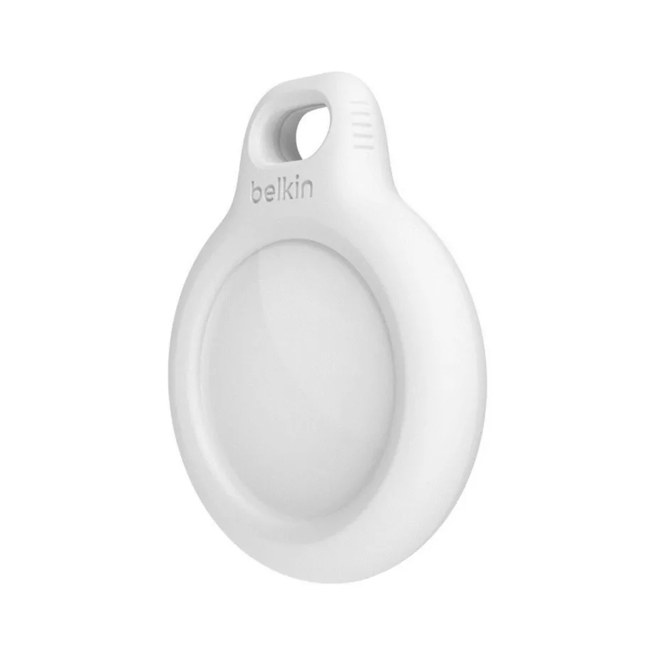 Belkin F8W973btWHT valge kaitseümbris võtmerõngaga AirTagile, kriimustuskindel – 4