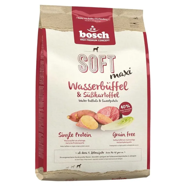 Bosch Soft Maxi 2,5 kg veepühvli ja bataadiga gluteenivaba täissööt suurtele täiskasvanud koertele