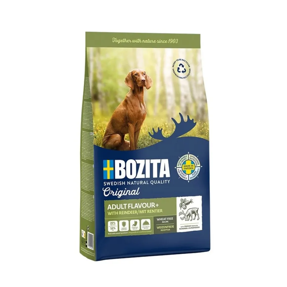 BOZITA Original Adult Reindeer 12 kg gluteenivaba kuivtoit täiskasvanud koertele