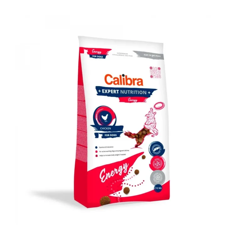 Calibra Expert Nutrition Energy 12kg kanaga gluteenivaba kuivtoit aktiivsetele täiskasvanud koertele