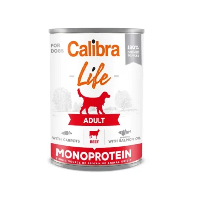 Calibra Life Adult 400g veiselihaga monoproteiinne gluteenivaba täissööt täiskasvanud koertele