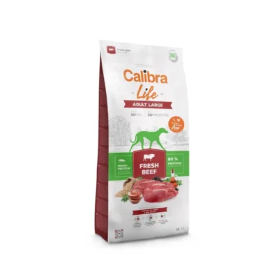 Calibra Life Adult Large Beef 12 kg gluteenivaba kuivtoit suurtele täiskasvanud koertele