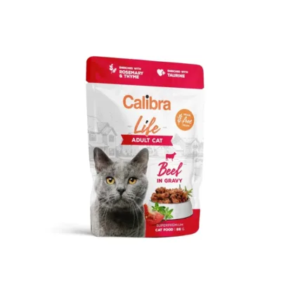 Calibra Life Adult veiselihaga 85g täisväärtuslik gluteenivaba märgtoit kassidele