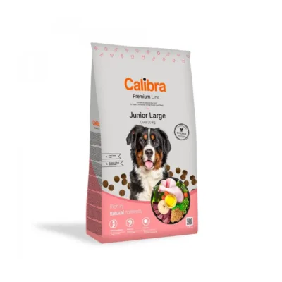 Calibra Premium Line Junior Large Chicken 12 kg kanaliha kuivtoit suurtele kutsikatele