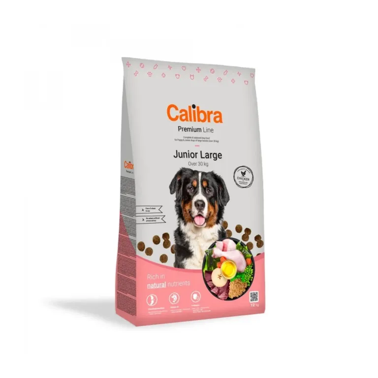 Calibra Premium Line Junior Large Chicken 12 kg kanaliha kuivtoit suurtele kutsikatele