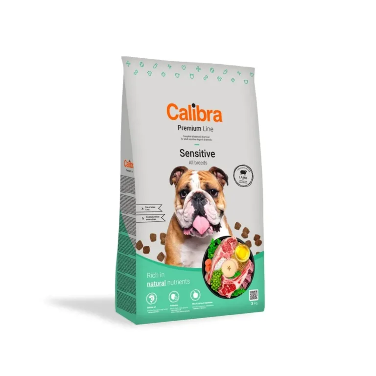 Calibra Premium Line Sensitive Lamb 3 kg gluteenivaba lambaliha kuivtoit täiskasvanud koertele