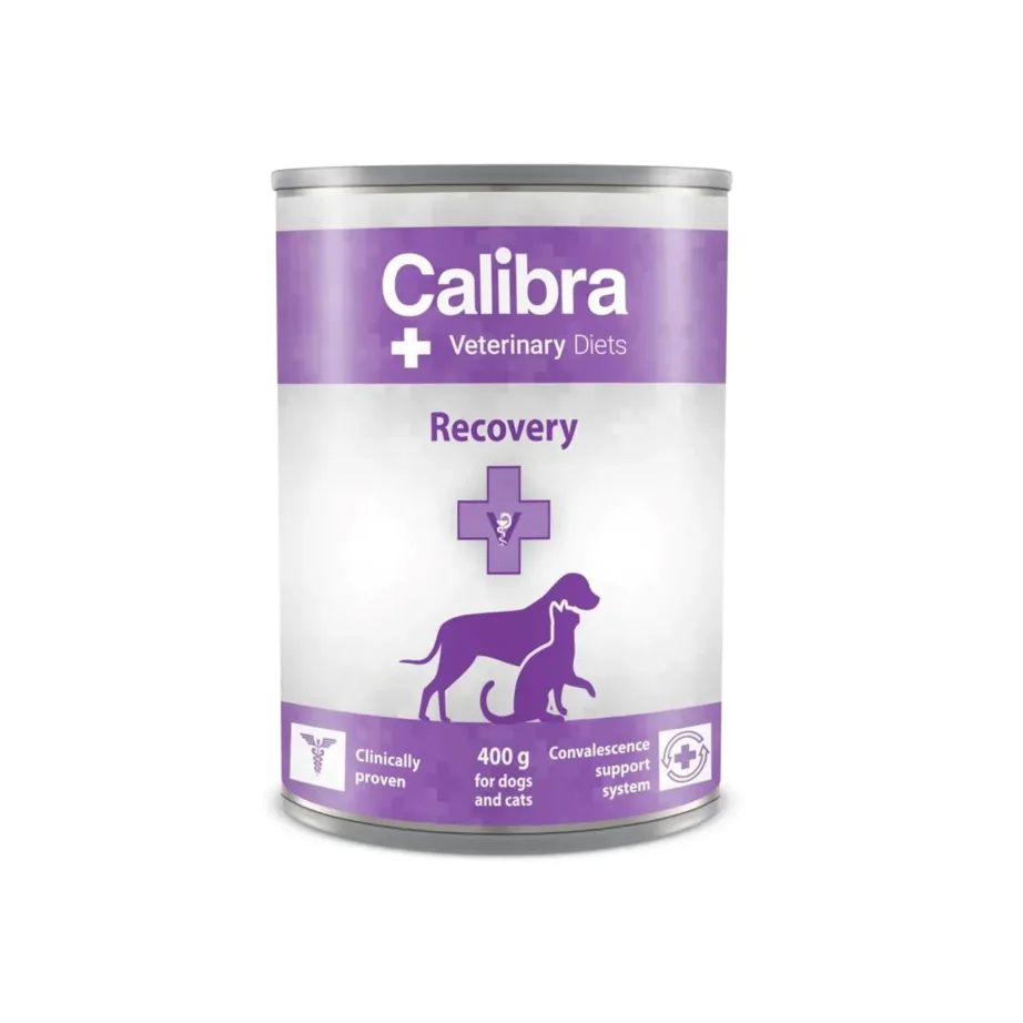 Calibra VD Recovery 400 g lõhega sojavaba gluteenivaba dieettoit koertele ja kassidele